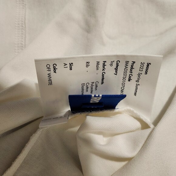 ADER ERROR White A-Peec T-Shirt - Picture 4 of 5